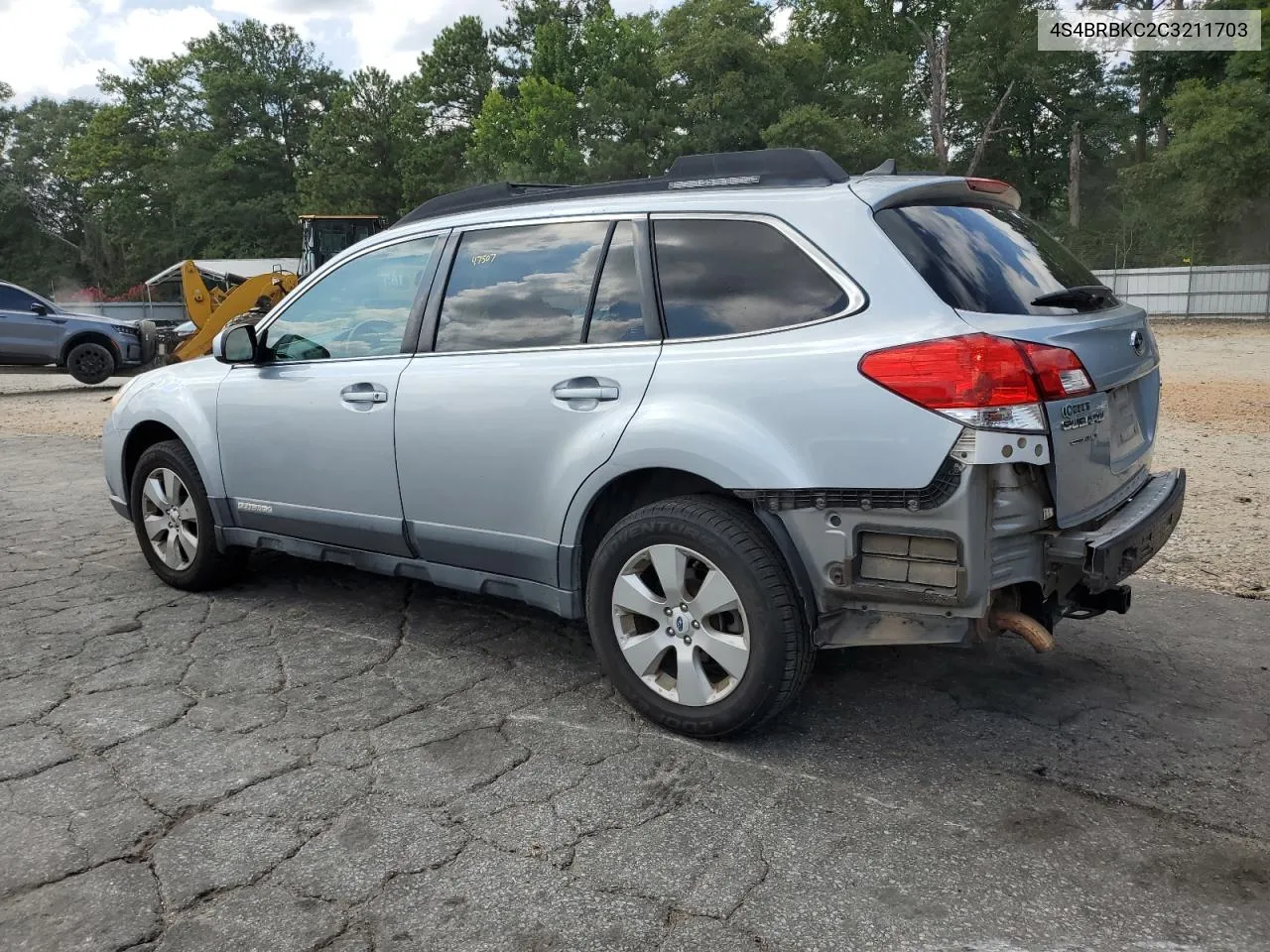 2012 Subaru Outback 2.5I Limited VIN: 4S4BRBKC2C3211703 Lot: 68529904