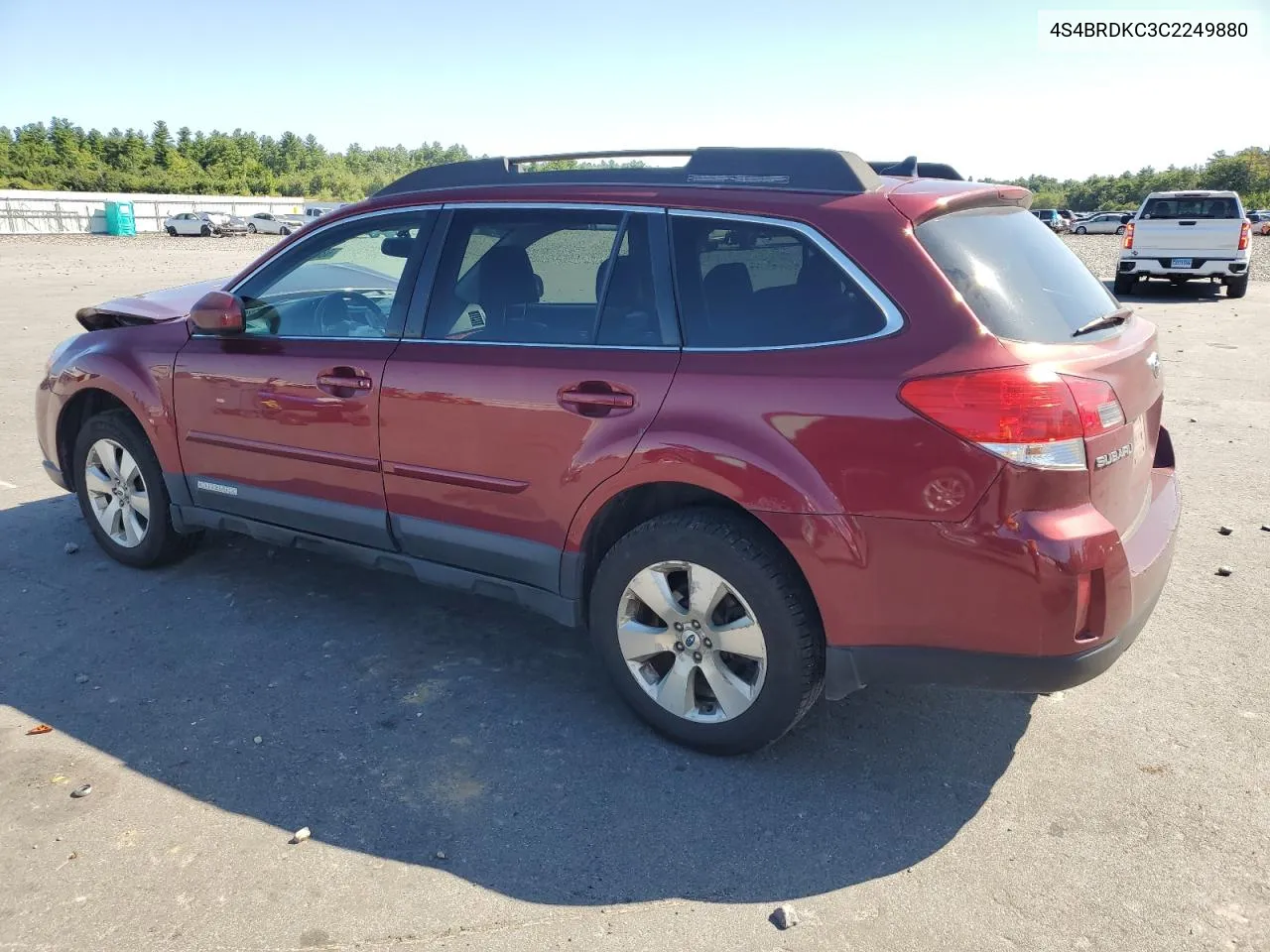 2012 Subaru Outback 3.6R Limited VIN: 4S4BRDKC3C2249880 Lot: 68860204