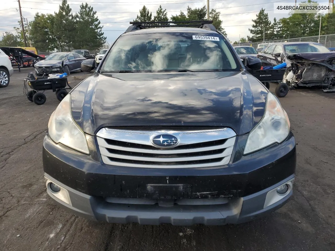 2012 Subaru Outback 2.5I VIN: 4S4BRCACXC3295504 Lot: 69539414