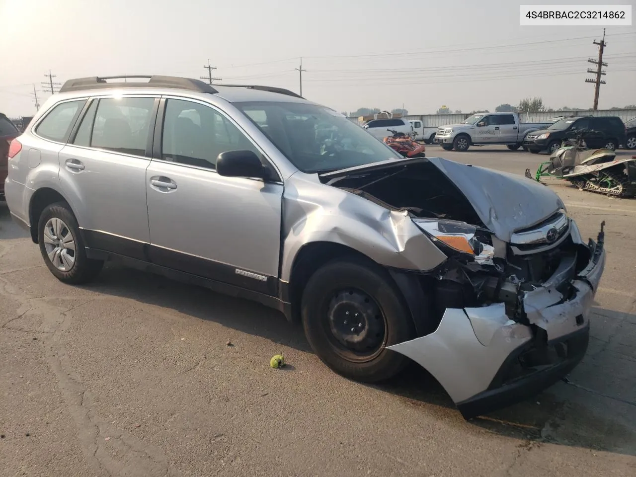 2012 Subaru Outback 2.5I VIN: 4S4BRBAC2C3214862 Lot: 69724484