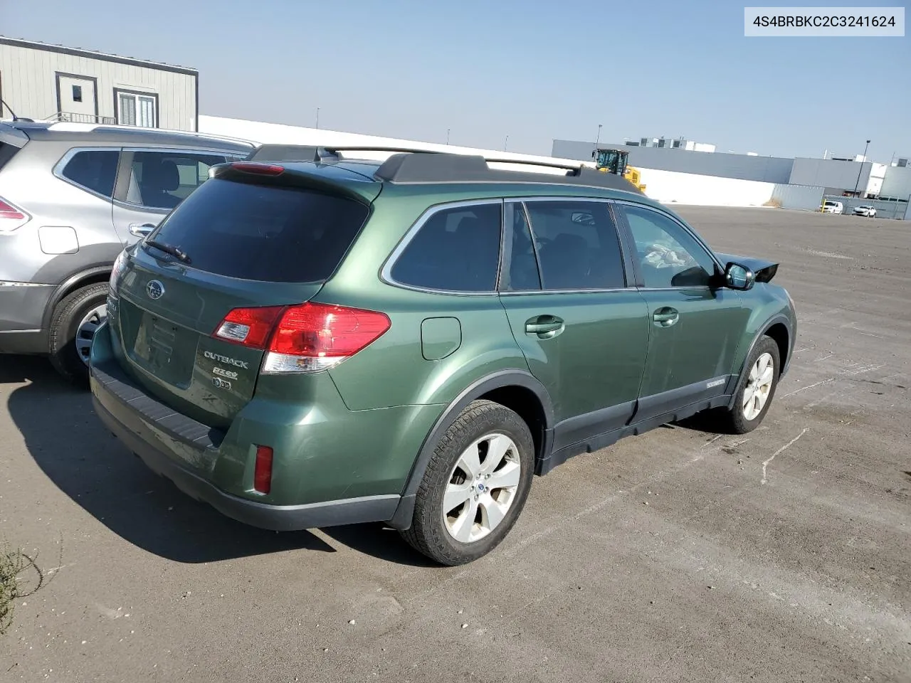 2012 Subaru Outback 2.5I Limited VIN: 4S4BRBKC2C3241624 Lot: 70264144