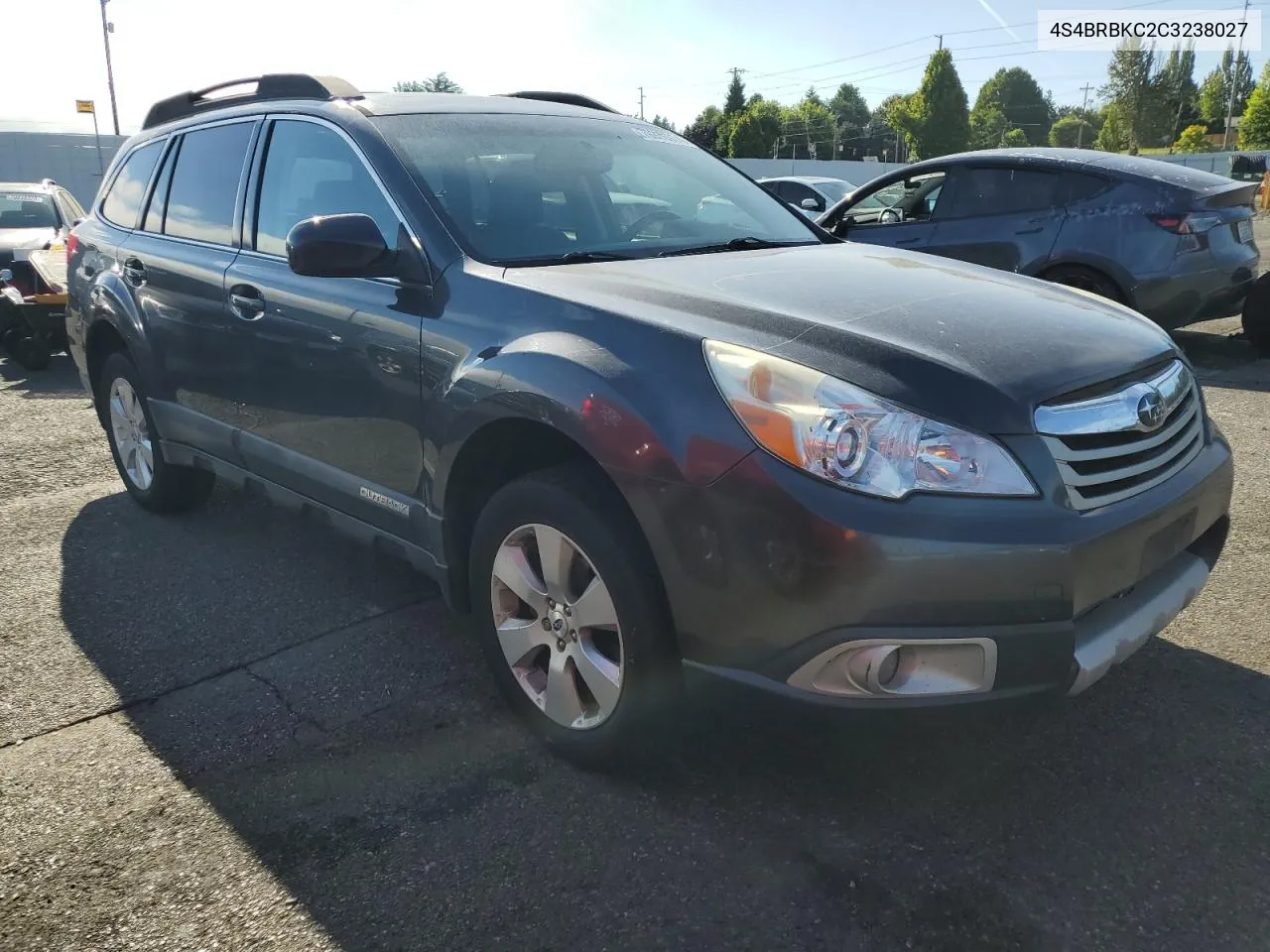 2012 Subaru Outback 2.5I Limited VIN: 4S4BRBKC2C3238027 Lot: 70376974