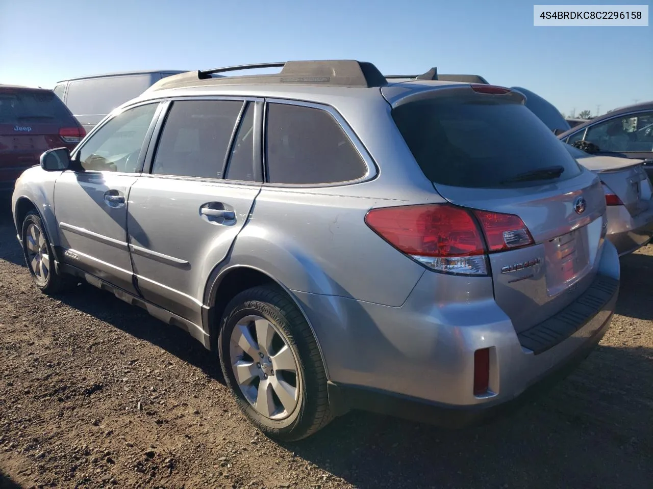 2012 Subaru Outback 3.6R Limited VIN: 4S4BRDKC8C2296158 Lot: 70598824