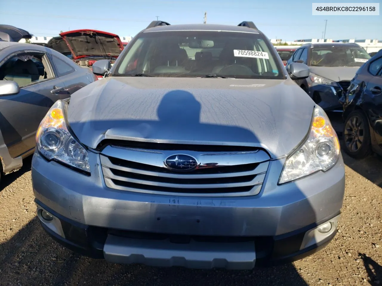 4S4BRDKC8C2296158 2012 Subaru Outback 3.6R Limited