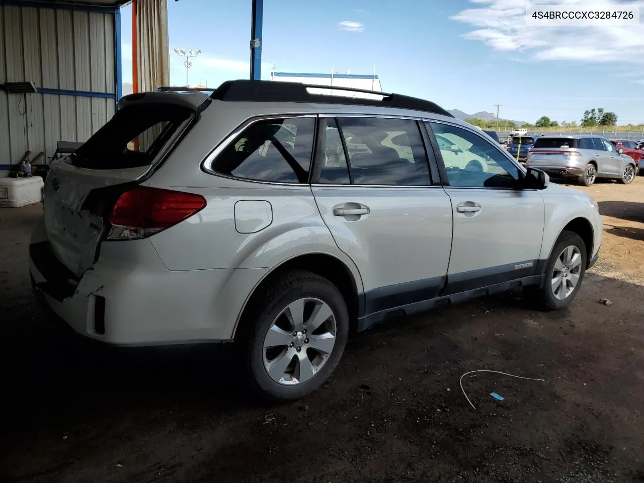 2012 Subaru Outback 2.5I Premium VIN: 4S4BRCCCXC3284726 Lot: 71011374