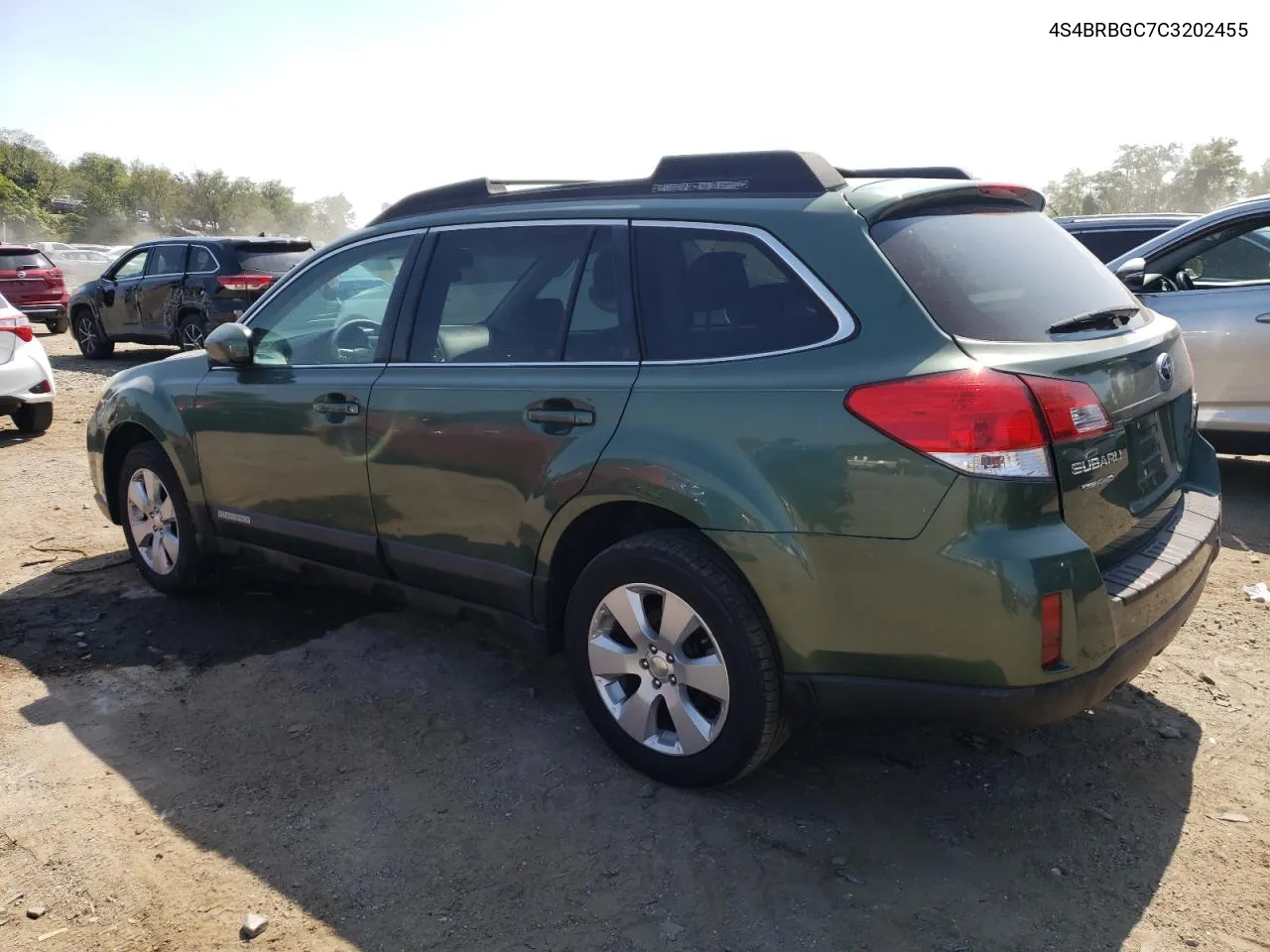 2012 Subaru Outback 2.5I Premium VIN: 4S4BRBGC7C3202455 Lot: 71186874