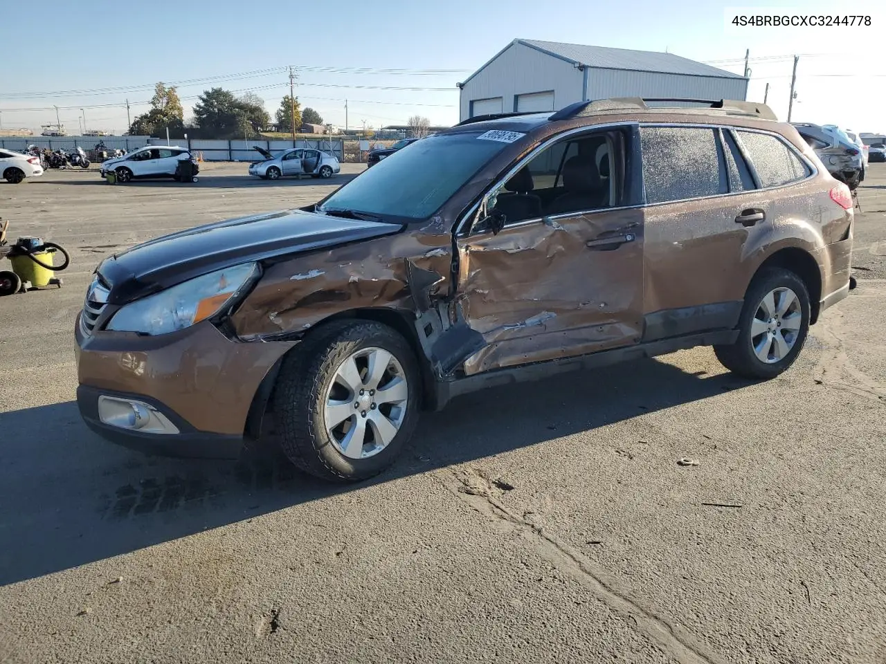 4S4BRBGCXC3244778 2012 Subaru Outback 2.5I Premium