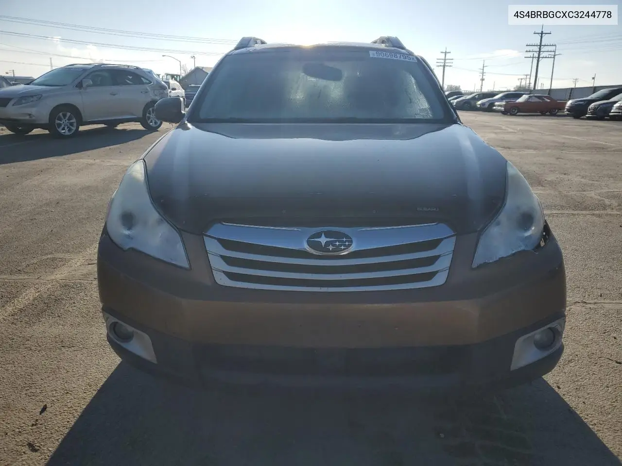 4S4BRBGCXC3244778 2012 Subaru Outback 2.5I Premium