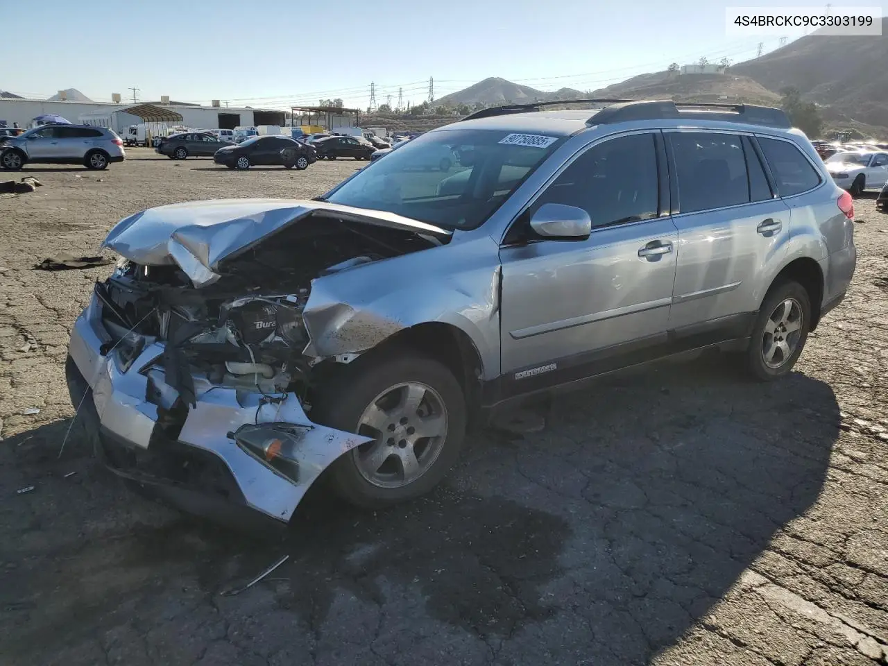 4S4BRCKC9C3303199 2012 Subaru Outback 2.5I Limited