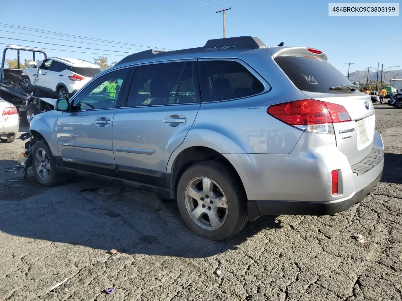 4S4BRCKC9C3303199 2012 Subaru Outback 2.5I Limited
