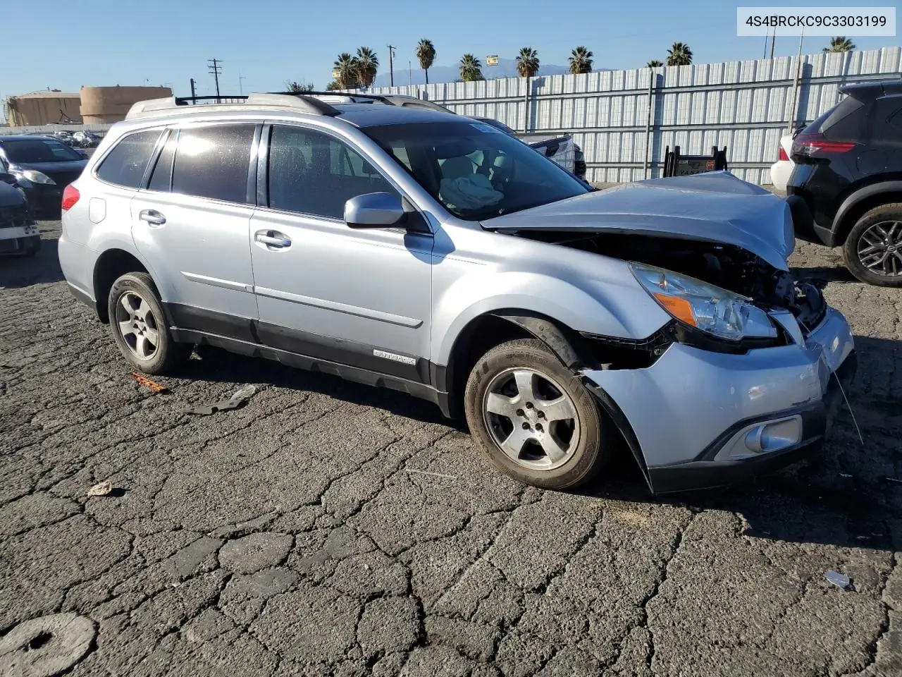 4S4BRCKC9C3303199 2012 Subaru Outback 2.5I Limited