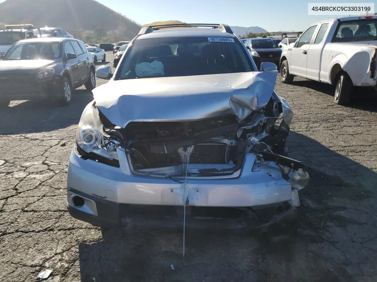 4S4BRCKC9C3303199 2012 Subaru Outback 2.5I Limited