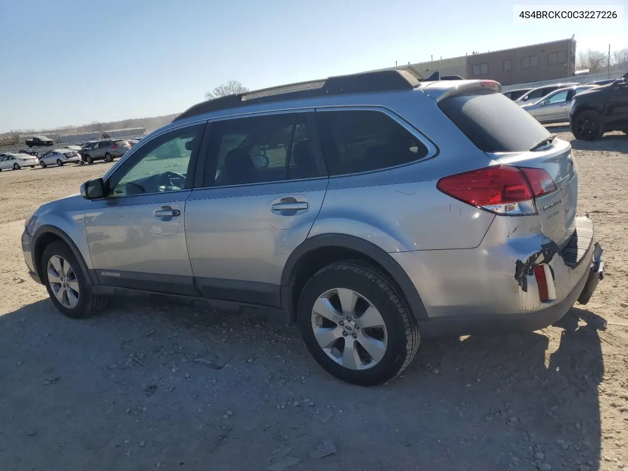 4S4BRCKC0C3227226 2012 Subaru Outback 2.5I Limited