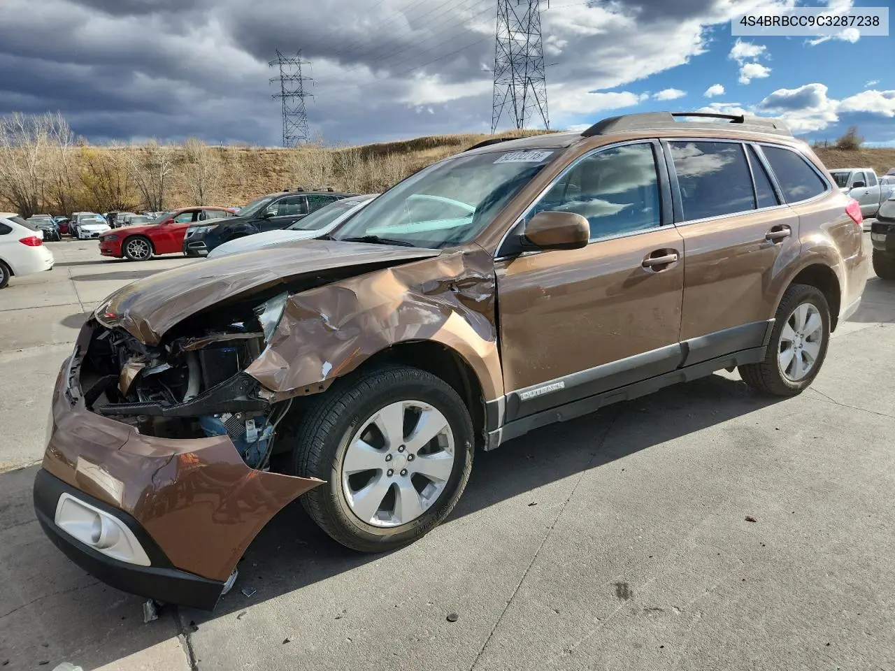 4S4BRBCC9C3287238 2012 Subaru Outback 2.5I Premium
