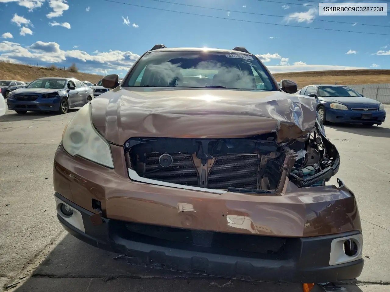 4S4BRBCC9C3287238 2012 Subaru Outback 2.5I Premium