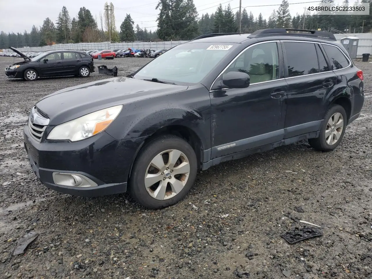 4S4BRDLC5C2233503 2012 Subaru Outback 3.6R Limited