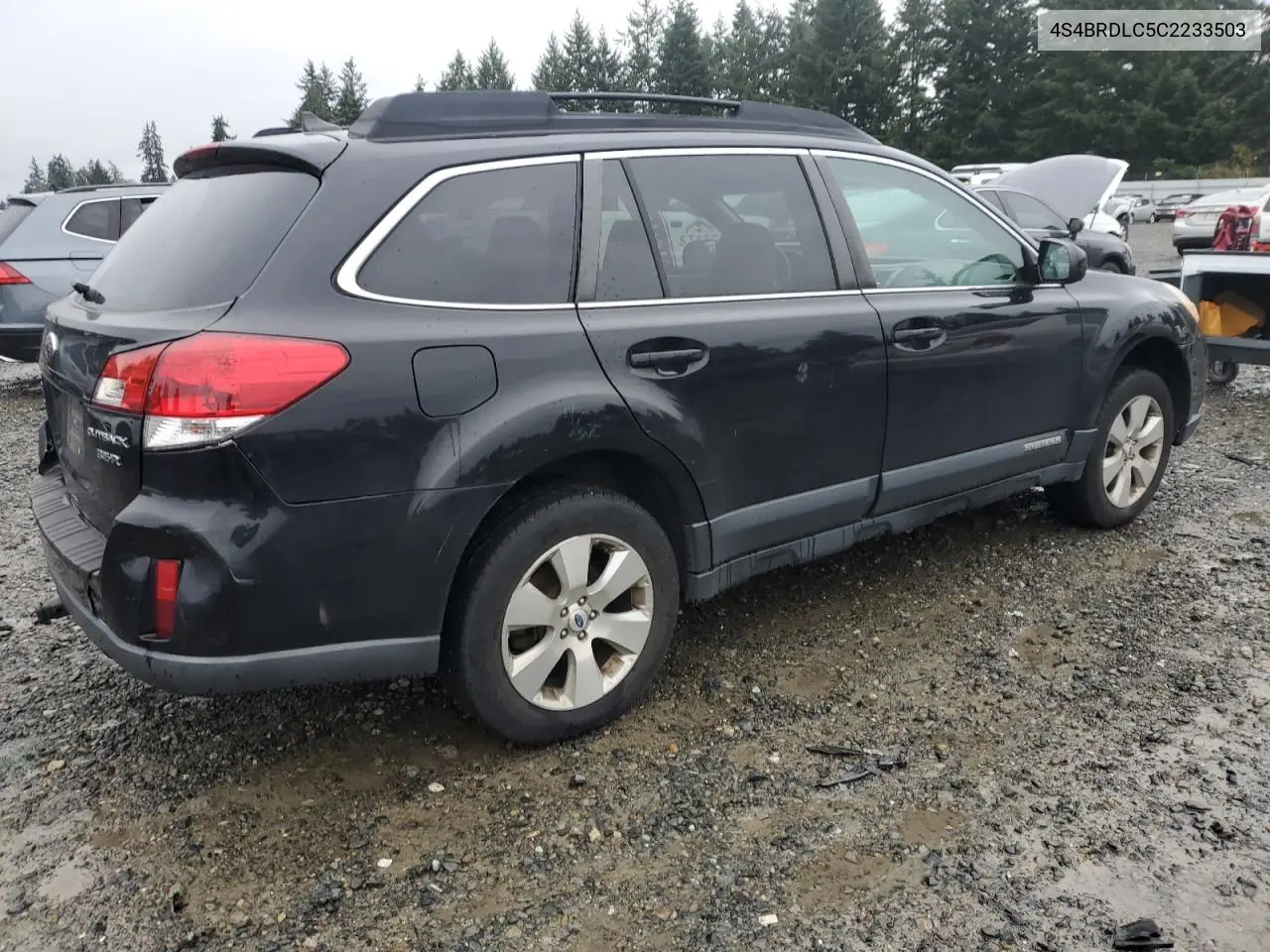 4S4BRDLC5C2233503 2012 Subaru Outback 3.6R Limited
