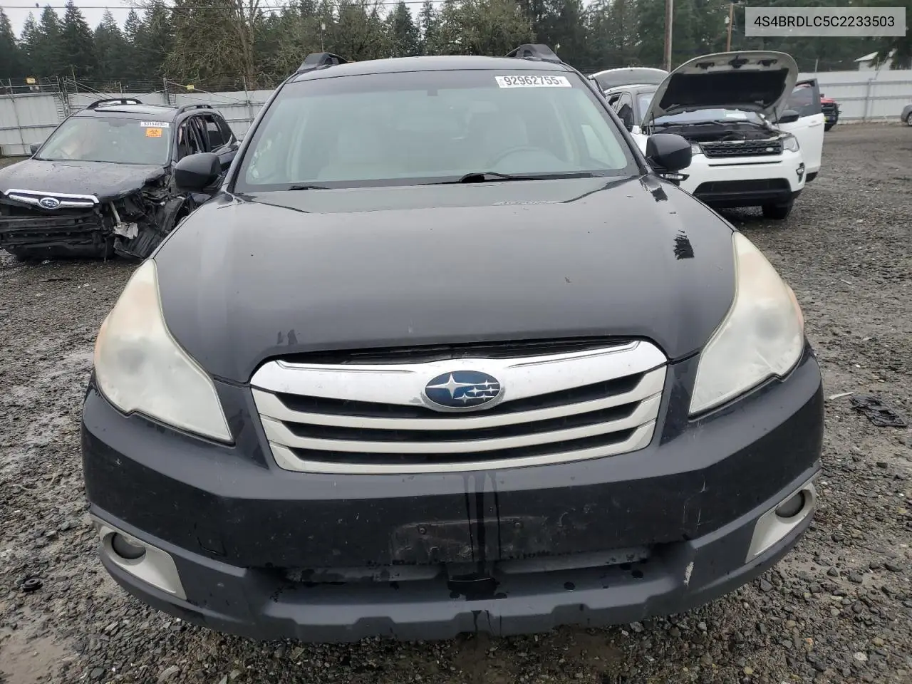 4S4BRDLC5C2233503 2012 Subaru Outback 3.6R Limited