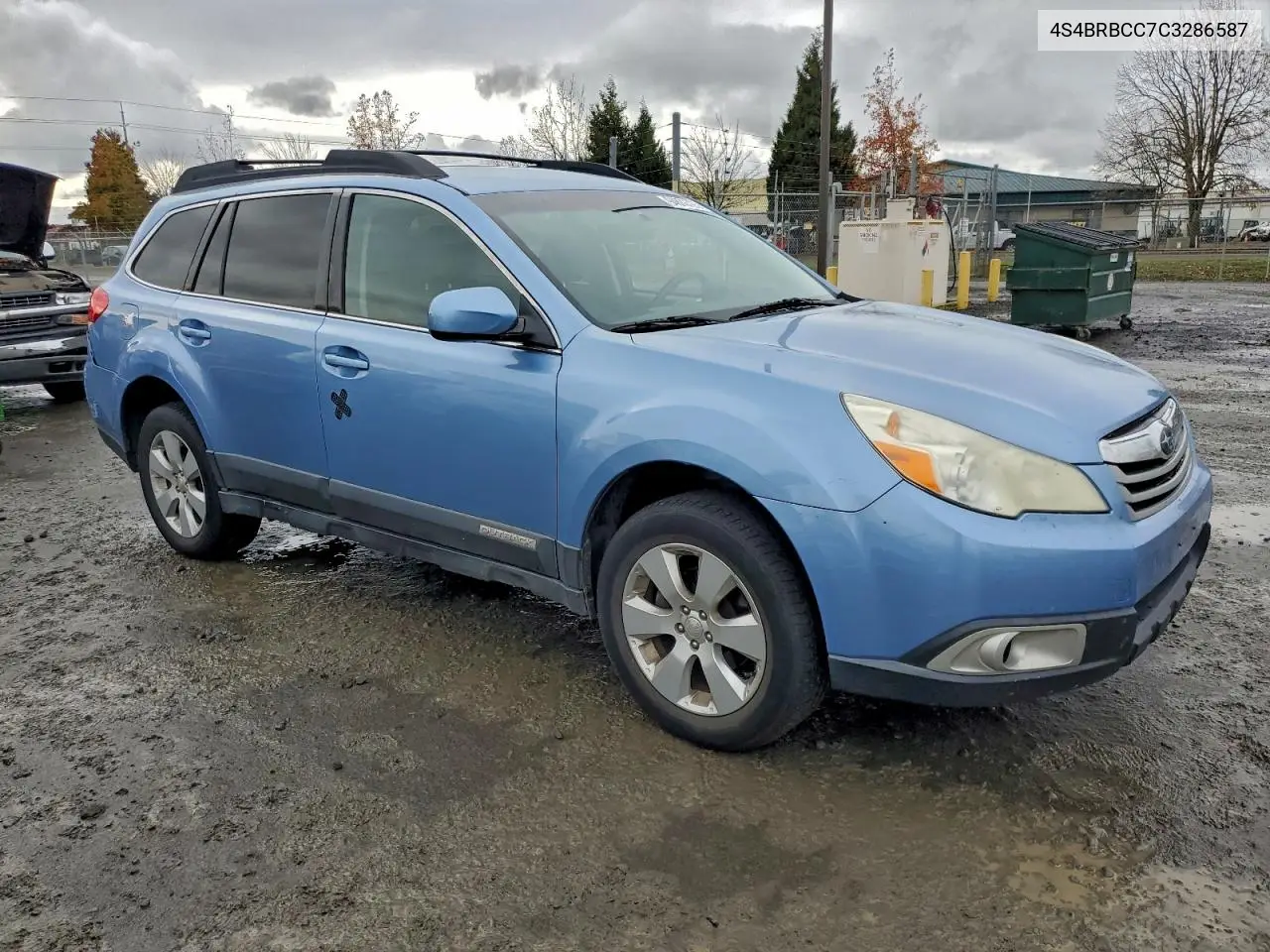 4S4BRBCC7C3286587 2012 Subaru Outback 2.5I Premium