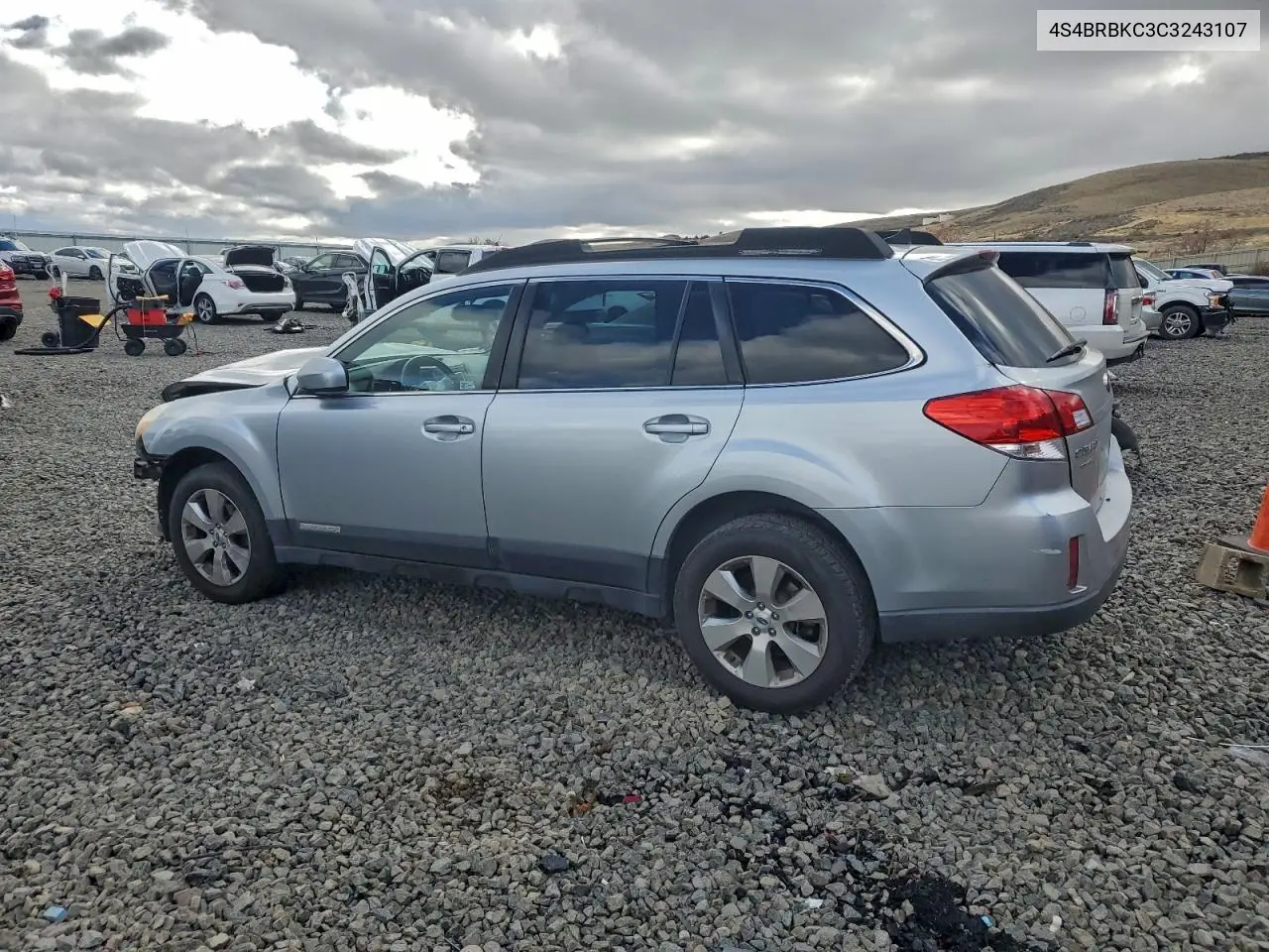 4S4BRBKC3C3243107 2012 Subaru Outback 2.5I Limited