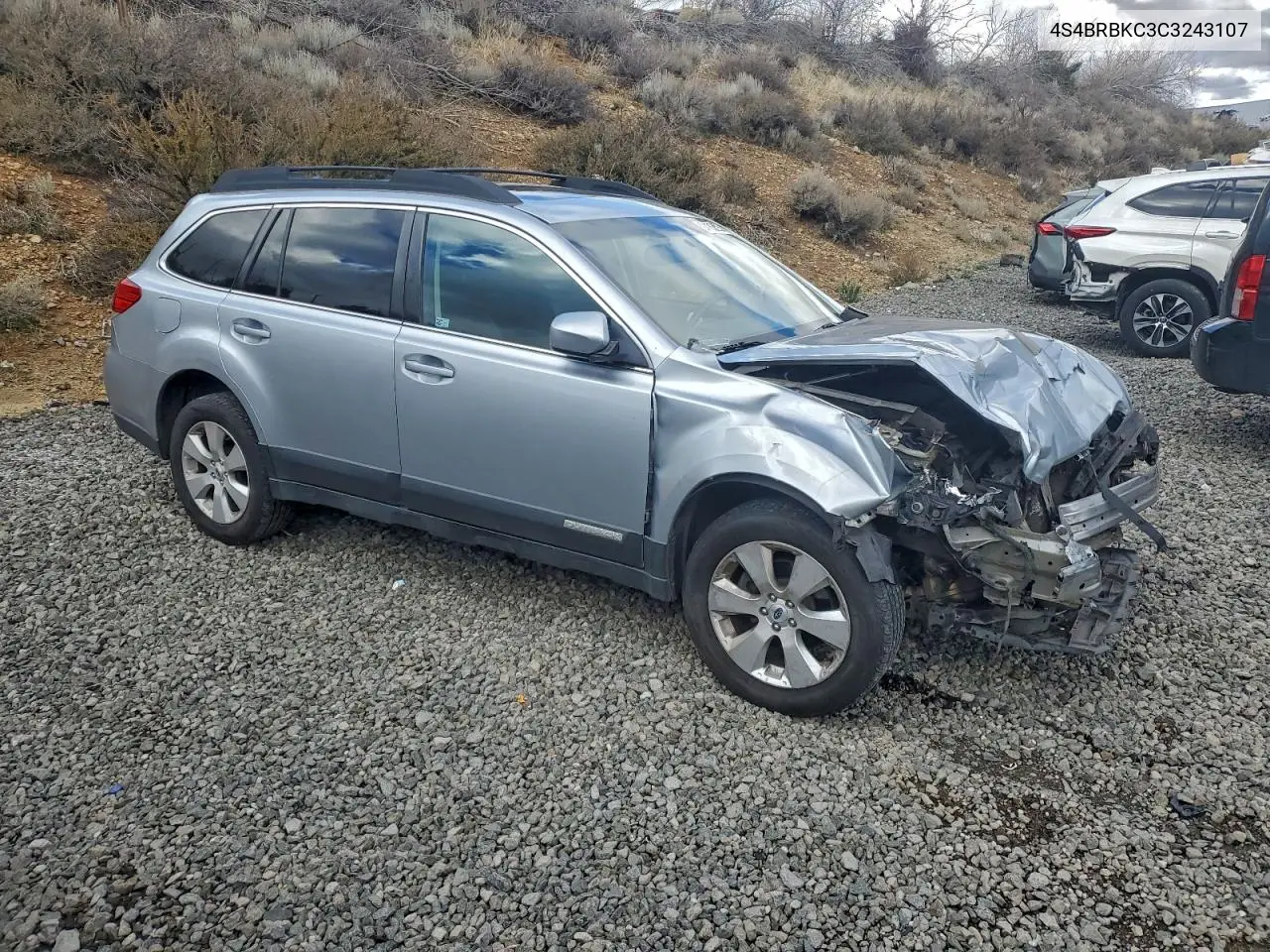 4S4BRBKC3C3243107 2012 Subaru Outback 2.5I Limited