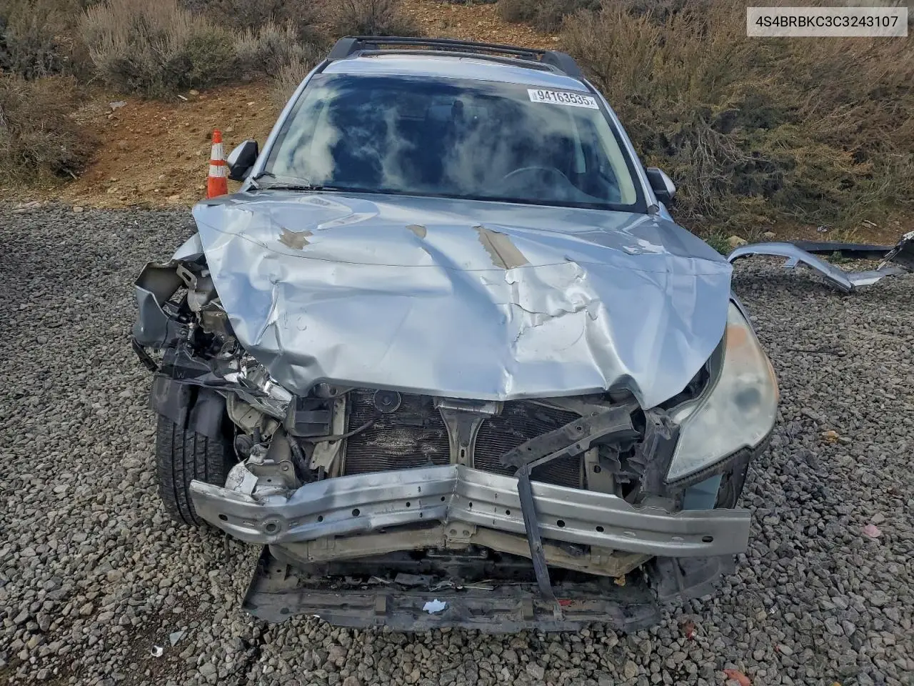 4S4BRBKC3C3243107 2012 Subaru Outback 2.5I Limited
