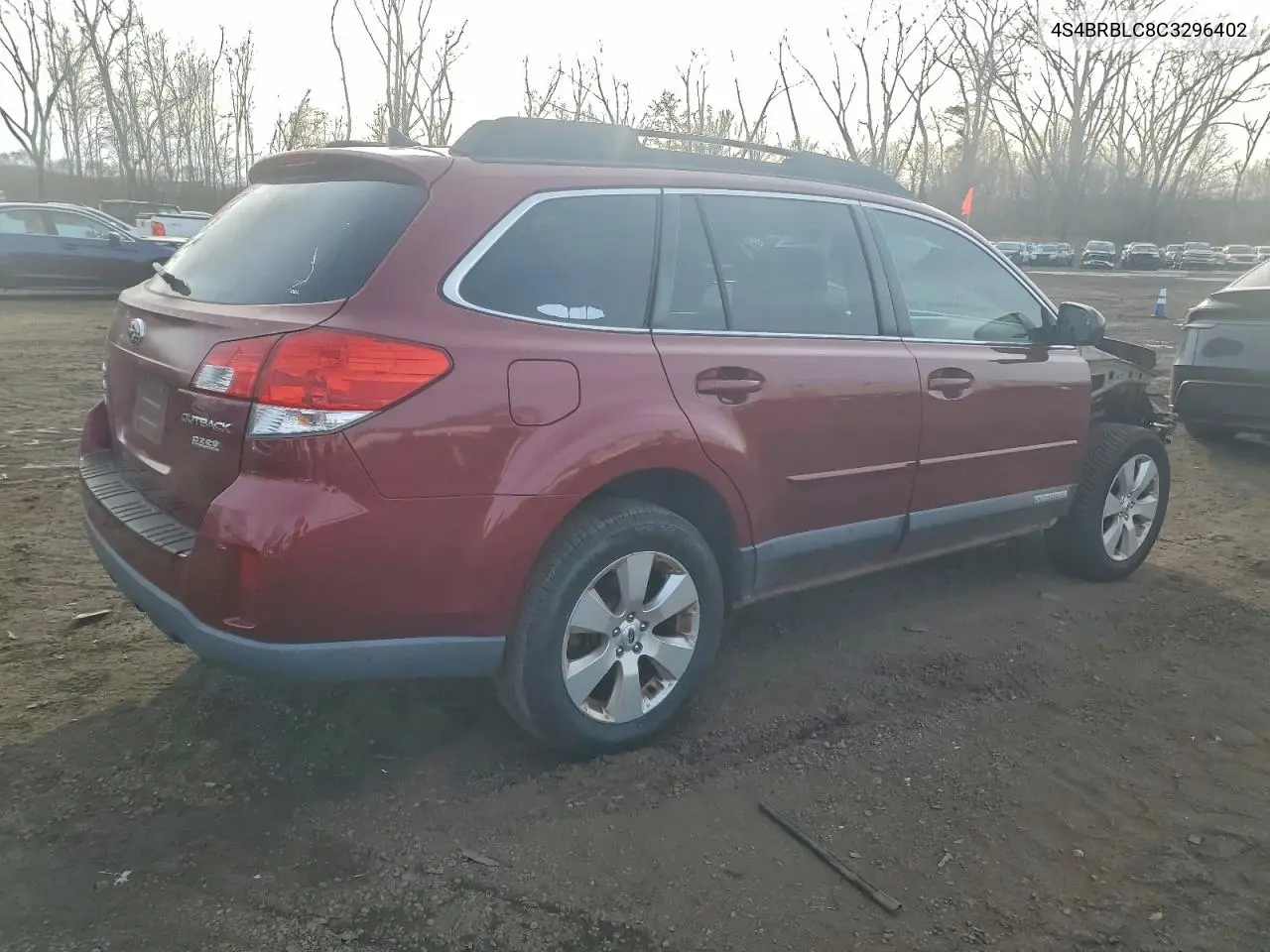 4S4BRBLC8C3296402 2012 Subaru Outback 2.5I Limited