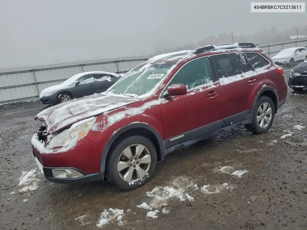 4S4BRBKC7C3213611 2012 Subaru Outback 2.5I Limited