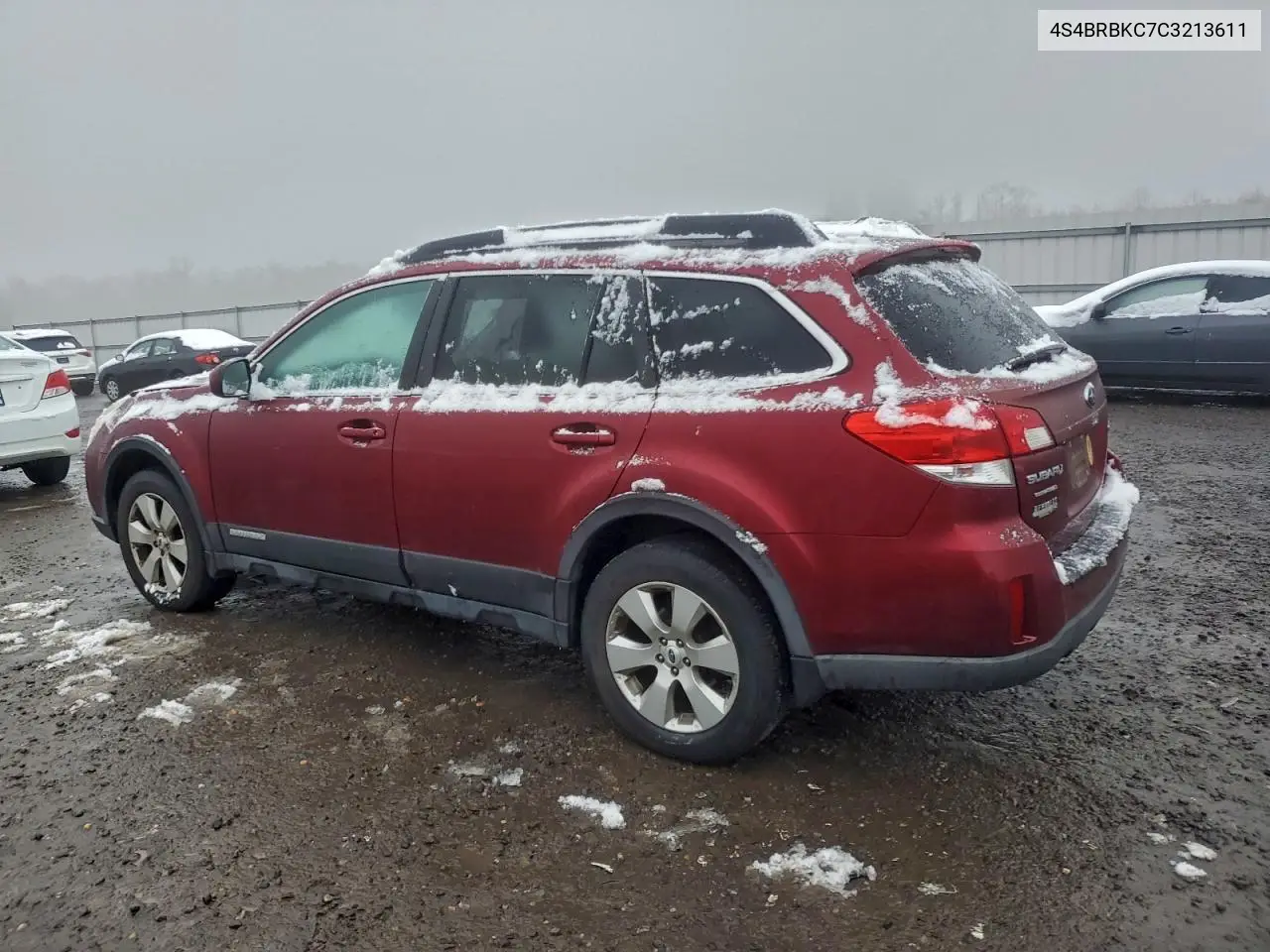 4S4BRBKC7C3213611 2012 Subaru Outback 2.5I Limited