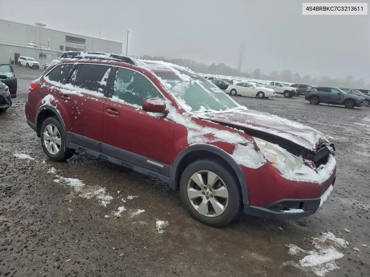 4S4BRBKC7C3213611 2012 Subaru Outback 2.5I Limited