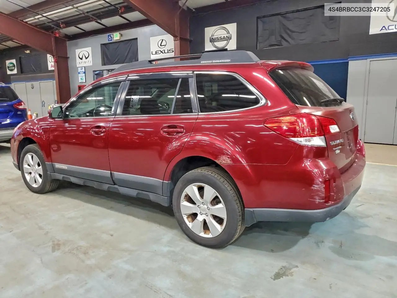4S4BRBCC3C3247205 2012 Subaru Outback 2.5I Premium