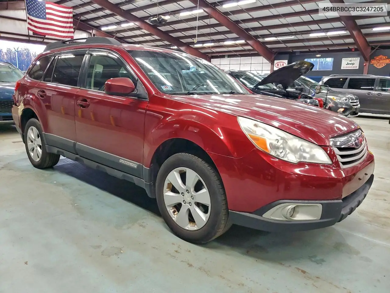 4S4BRBCC3C3247205 2012 Subaru Outback 2.5I Premium