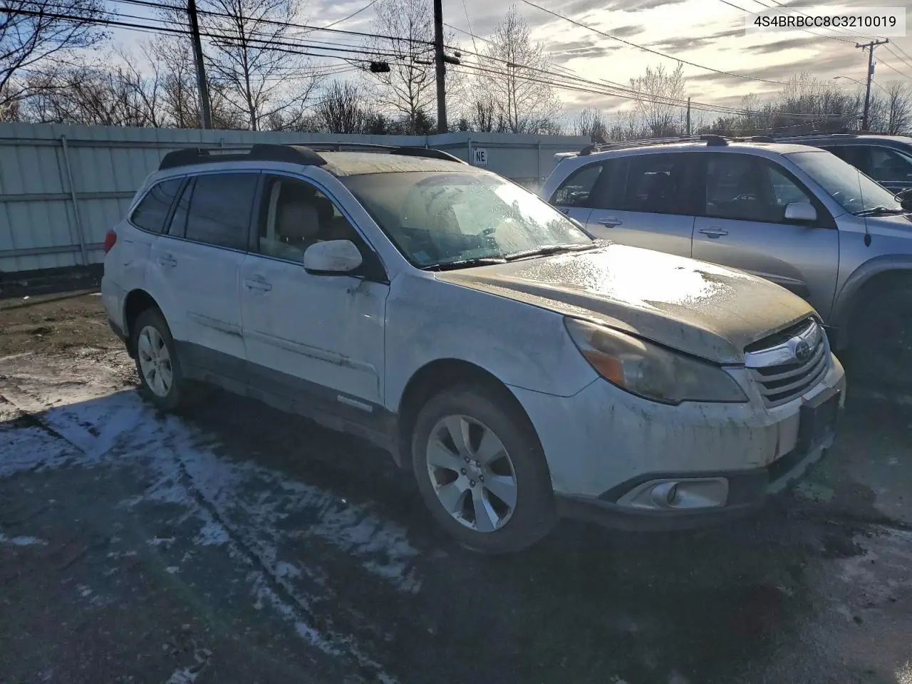 4S4BRBCC8C3210019 2012 Subaru Outback 2.5I Premium