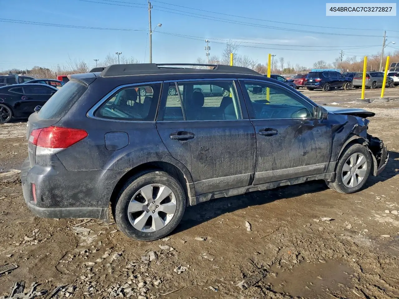 4S4BRCAC7C3272827 2012 Subaru Outback 2.5I