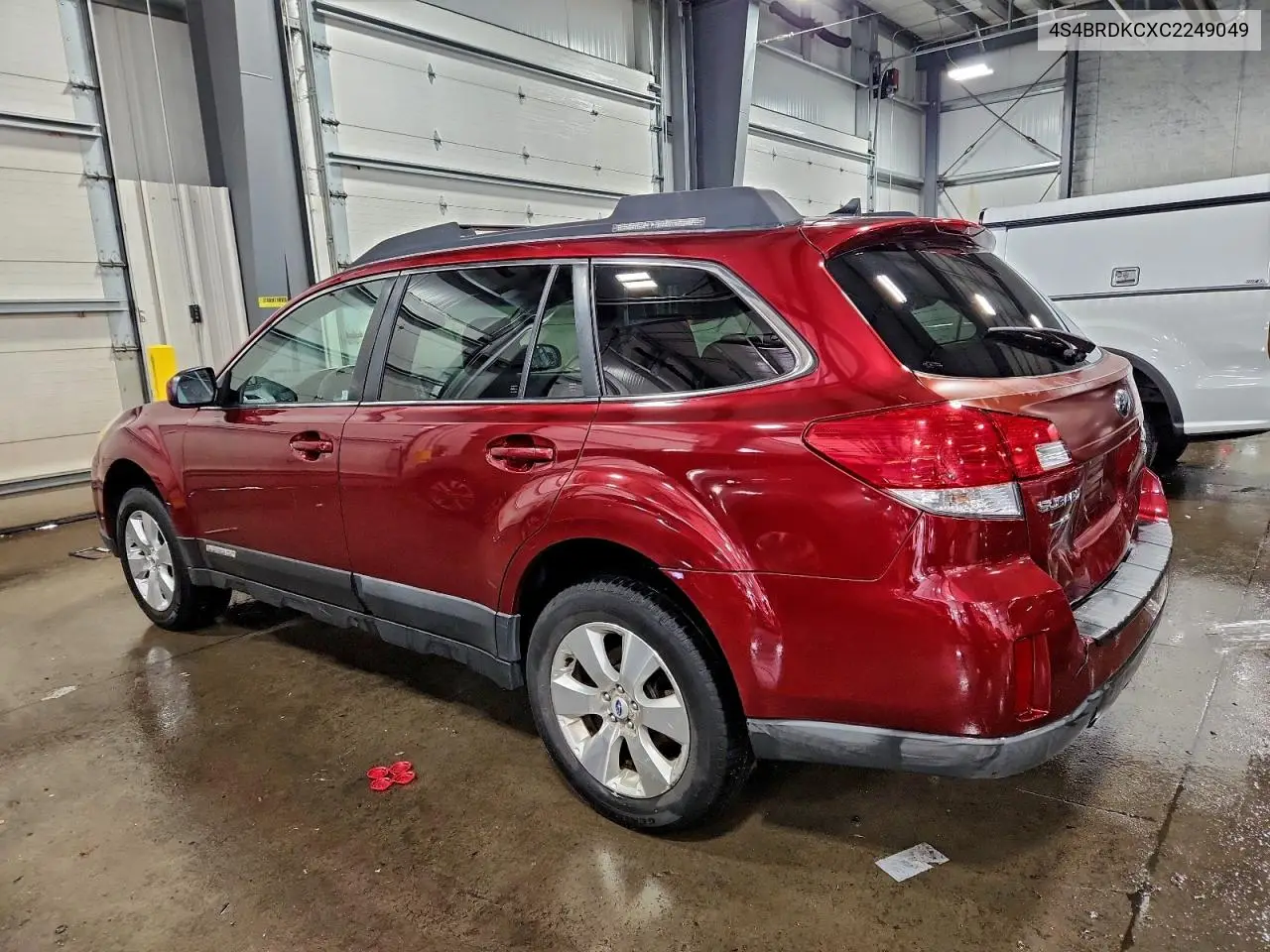 4S4BRDKCXC2249049 2012 Subaru Outback 3.6R Limited