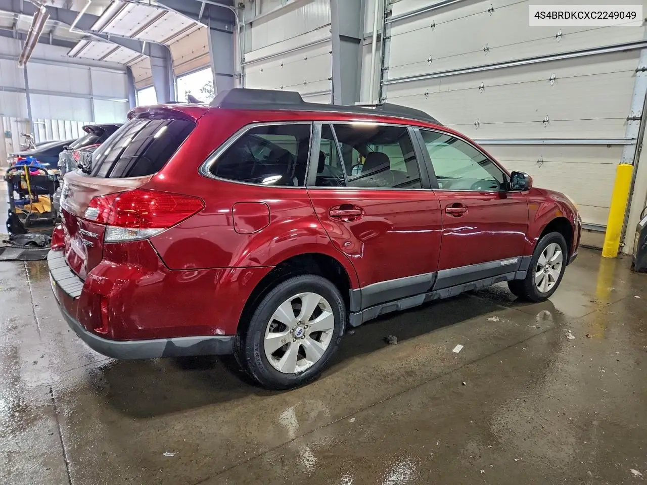 4S4BRDKCXC2249049 2012 Subaru Outback 3.6R Limited