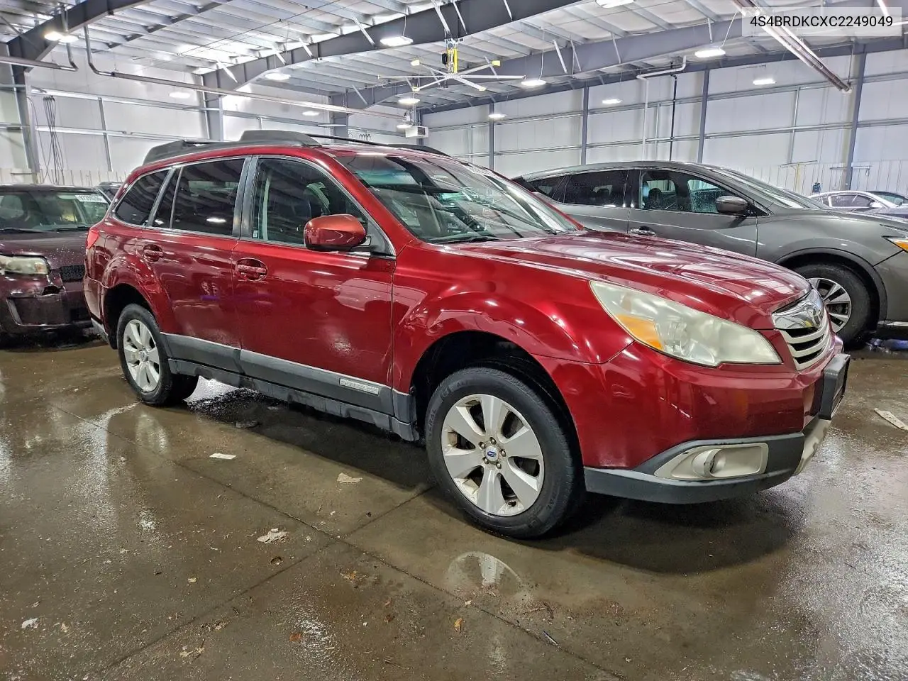 4S4BRDKCXC2249049 2012 Subaru Outback 3.6R Limited