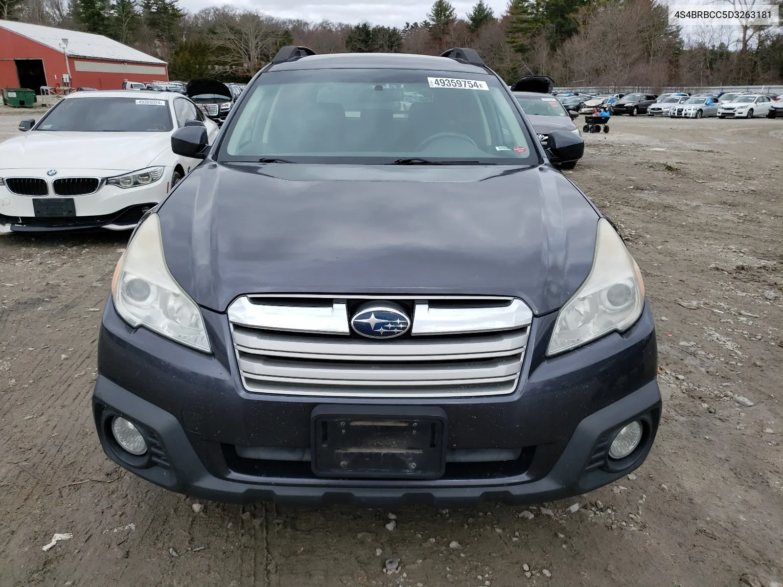 2013 Subaru Outback 2.5I Premium VIN: 4S4BRBCC5D3263181 Lot: 49359754