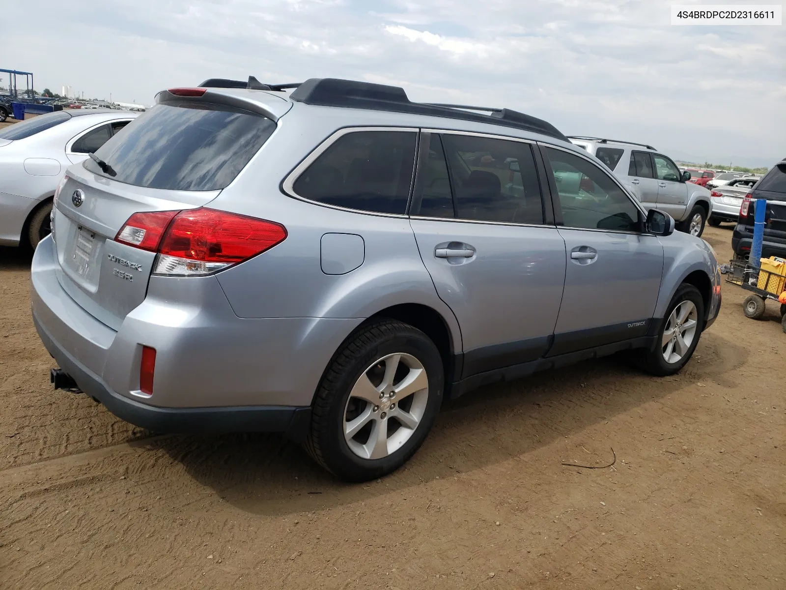 2013 Subaru Outback 3.6R Limited VIN: 4S4BRDPC2D2316611 Lot: 59447404