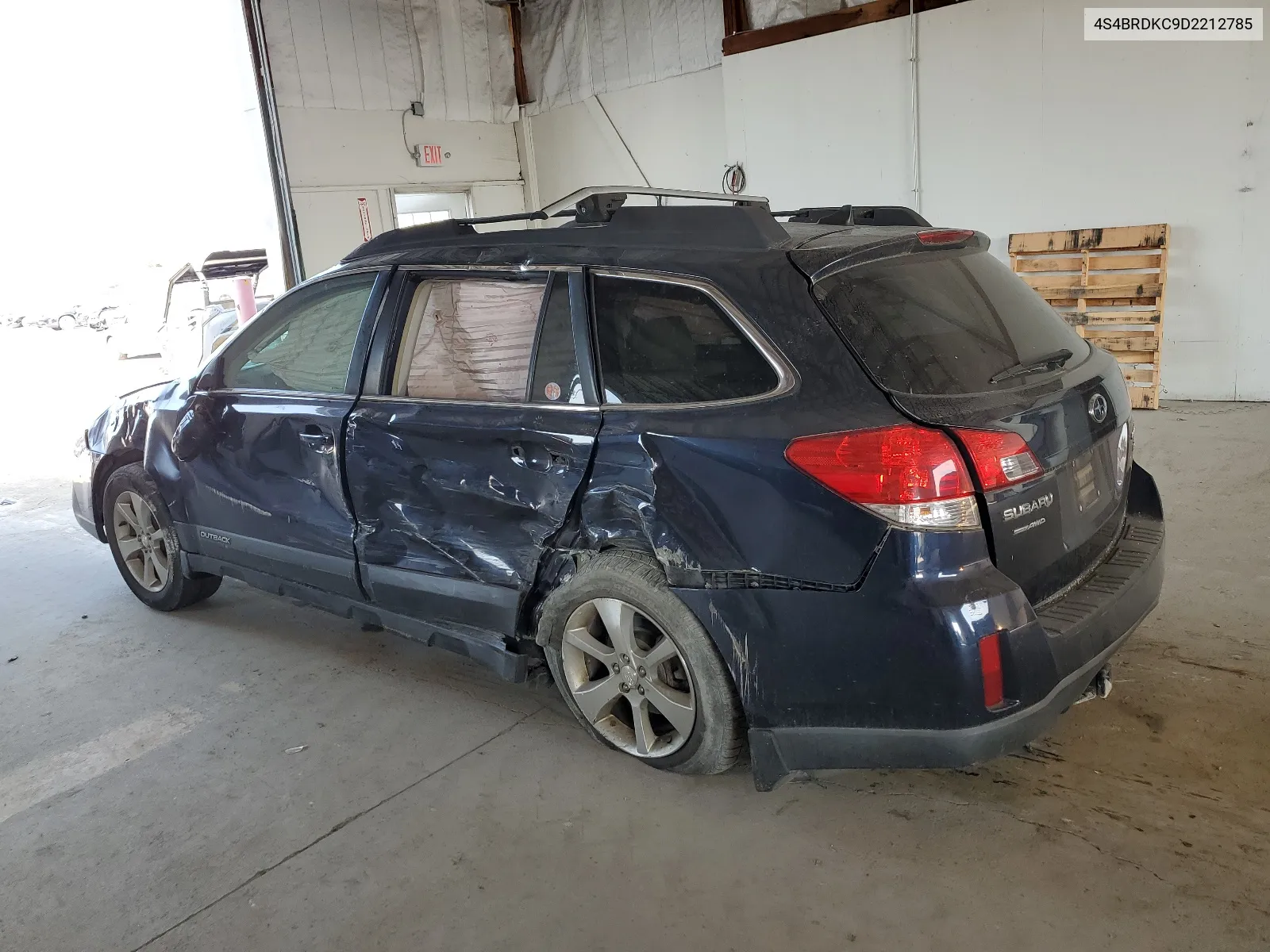 2013 Subaru Outback 3.6R Limited VIN: 4S4BRDKC9D2212785 Lot: 59937904