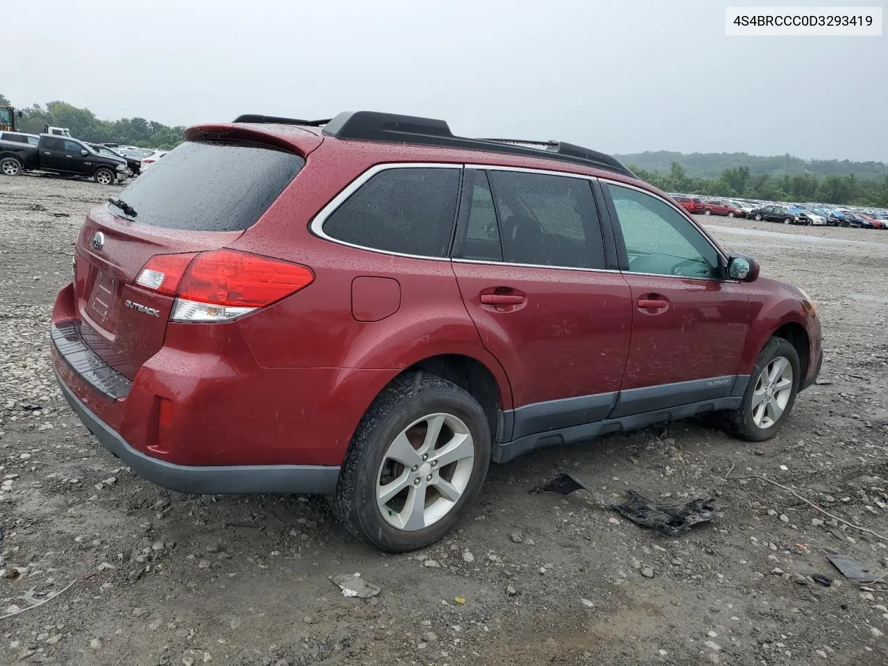 2013 Subaru Outback 2.5I Premium VIN: 4S4BRCCC0D3293419 Lot: 60044194