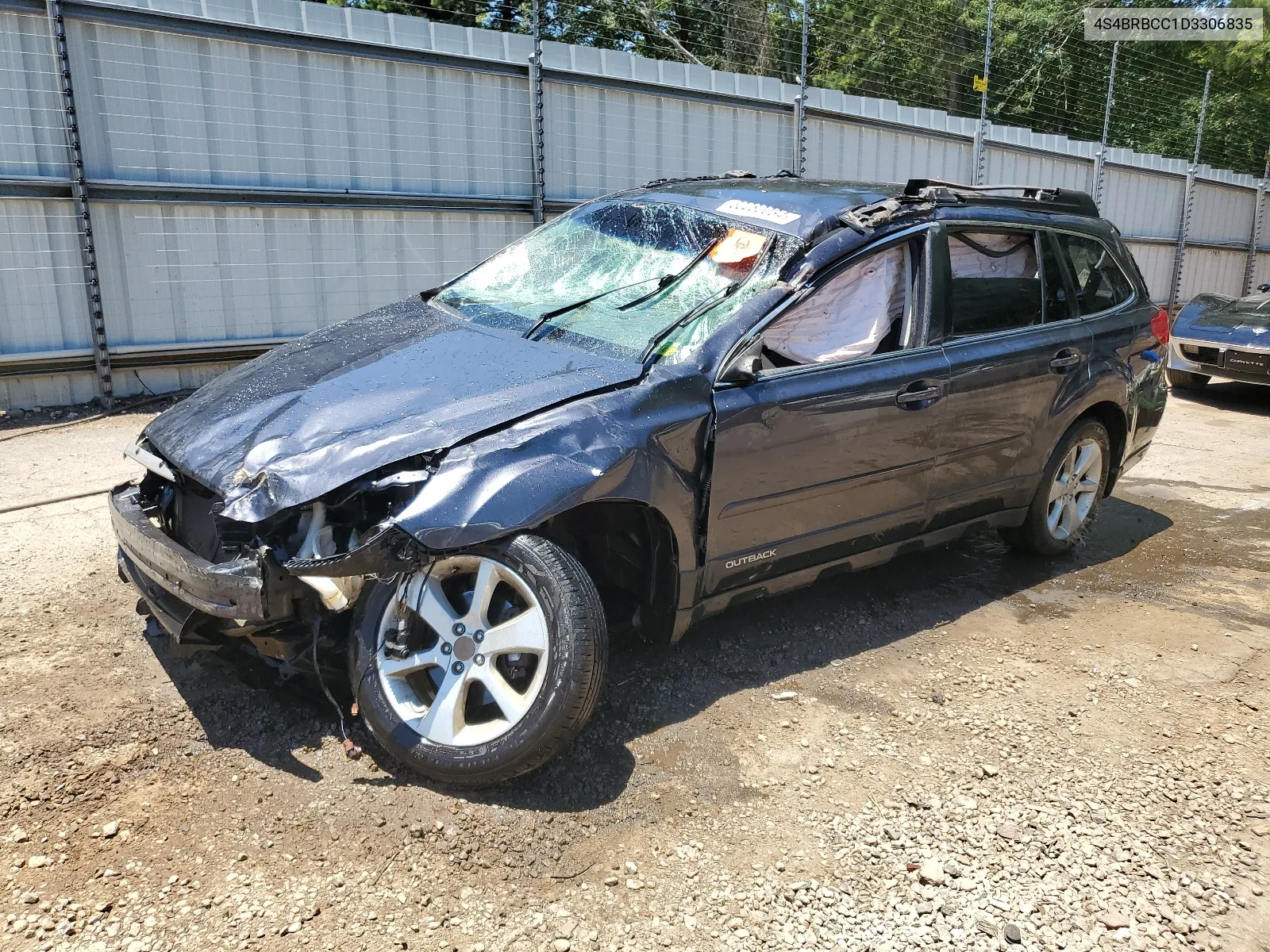 2013 Subaru Outback 2.5I Premium VIN: 4S4BRBCC1D3306835 Lot: 60280034