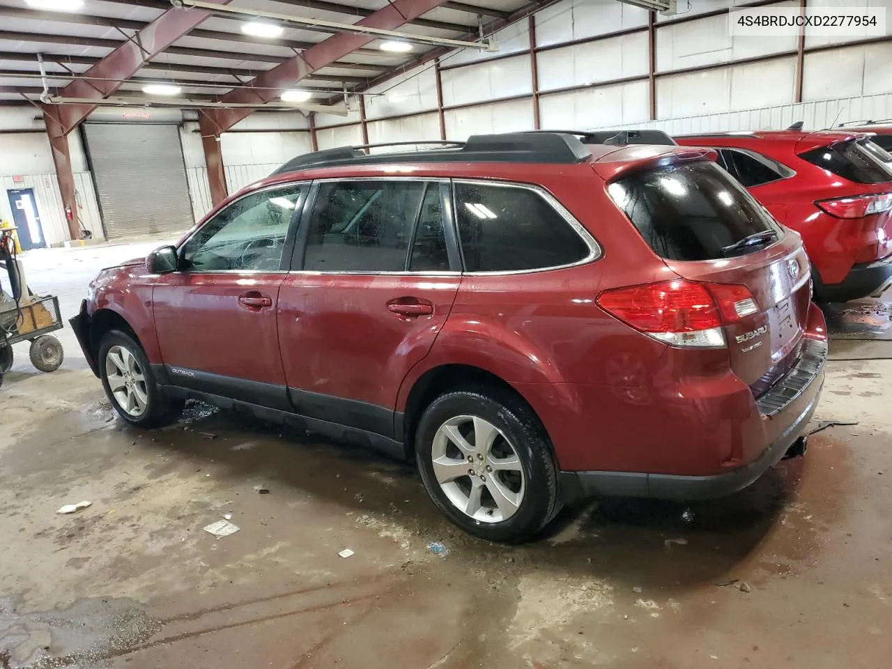 2013 Subaru Outback 3.6R Limited VIN: 4S4BRDJCXD2277954 Lot: 61135864