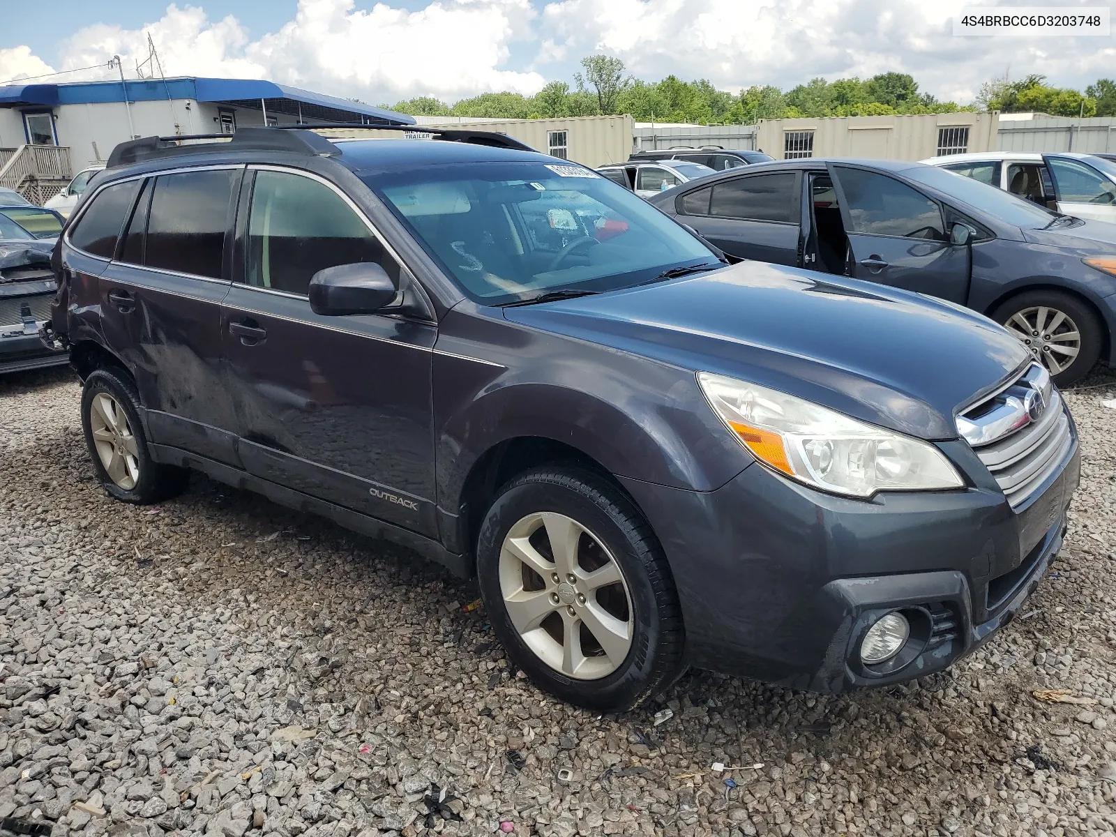 2013 Subaru Outback 2.5I Premium VIN: 4S4BRBCC6D3203748 Lot: 61333164