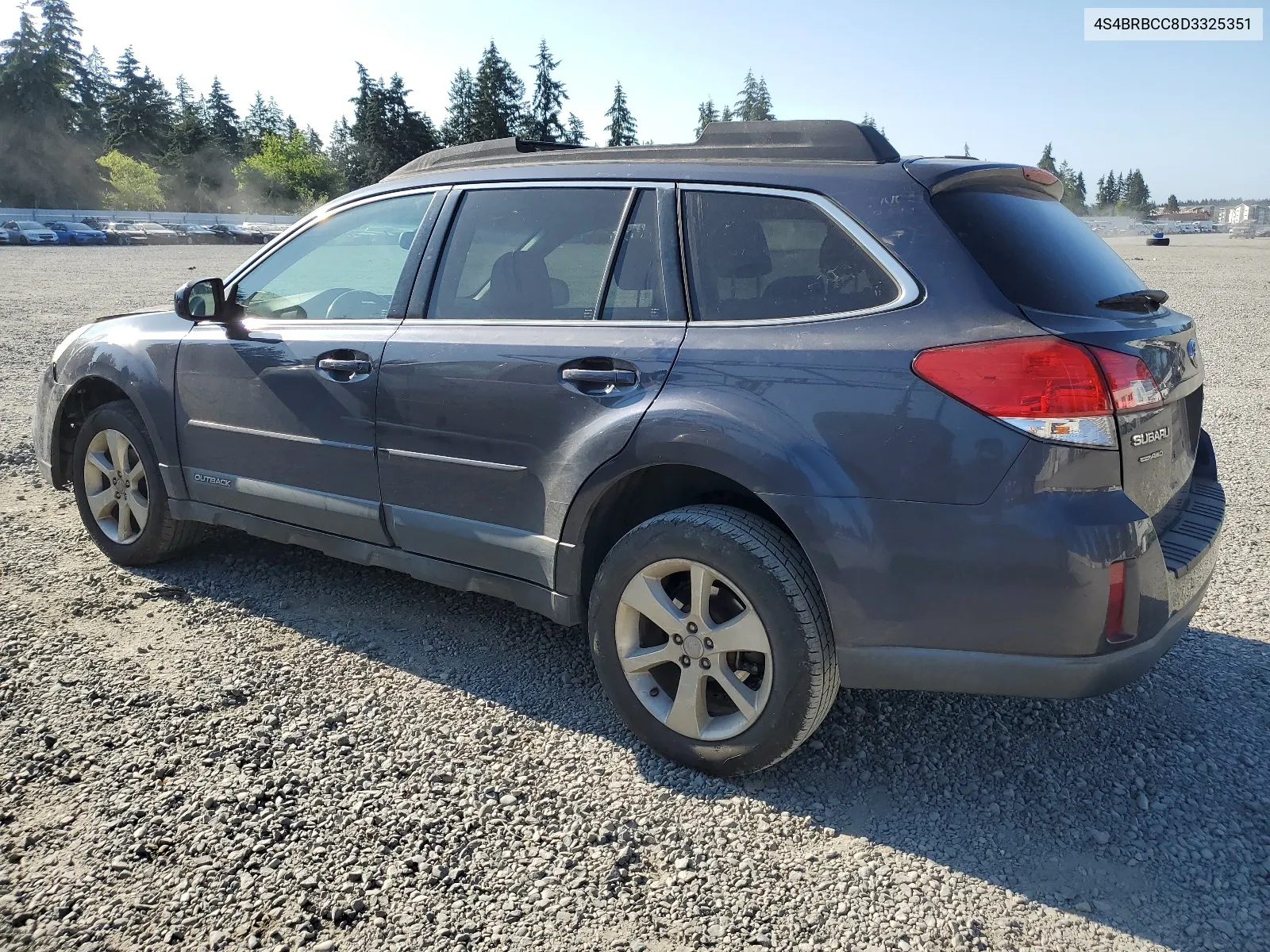 2013 Subaru Outback 2.5I Premium VIN: 4S4BRBCC8D3325351 Lot: 62317344