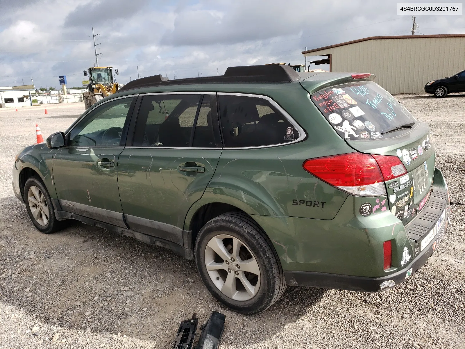 2013 Subaru Outback 2.5I Premium VIN: 4S4BRCGC0D3201767 Lot: 62821904