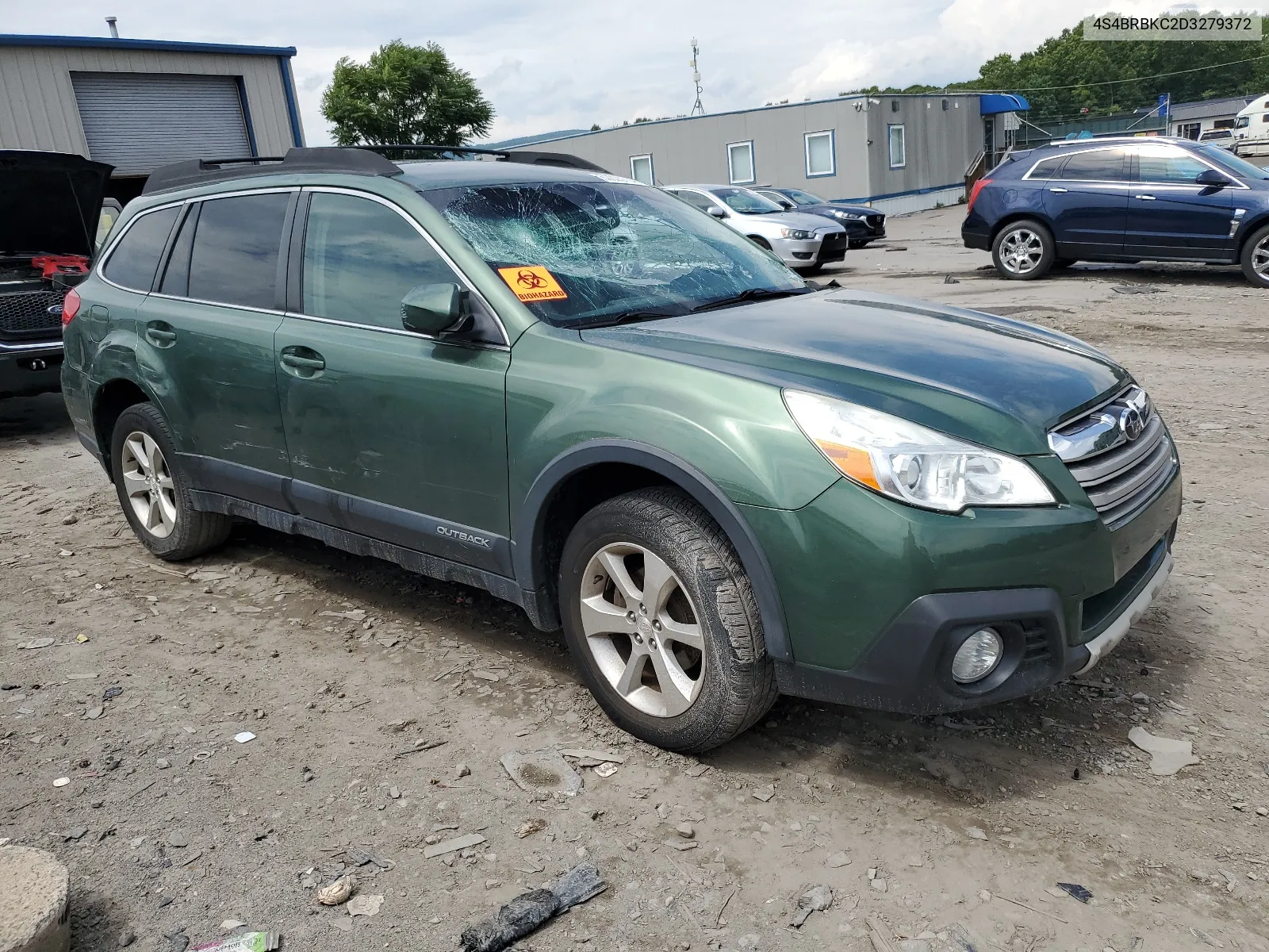 4S4BRBKC2D3279372 2013 Subaru Outback 2.5I Limited