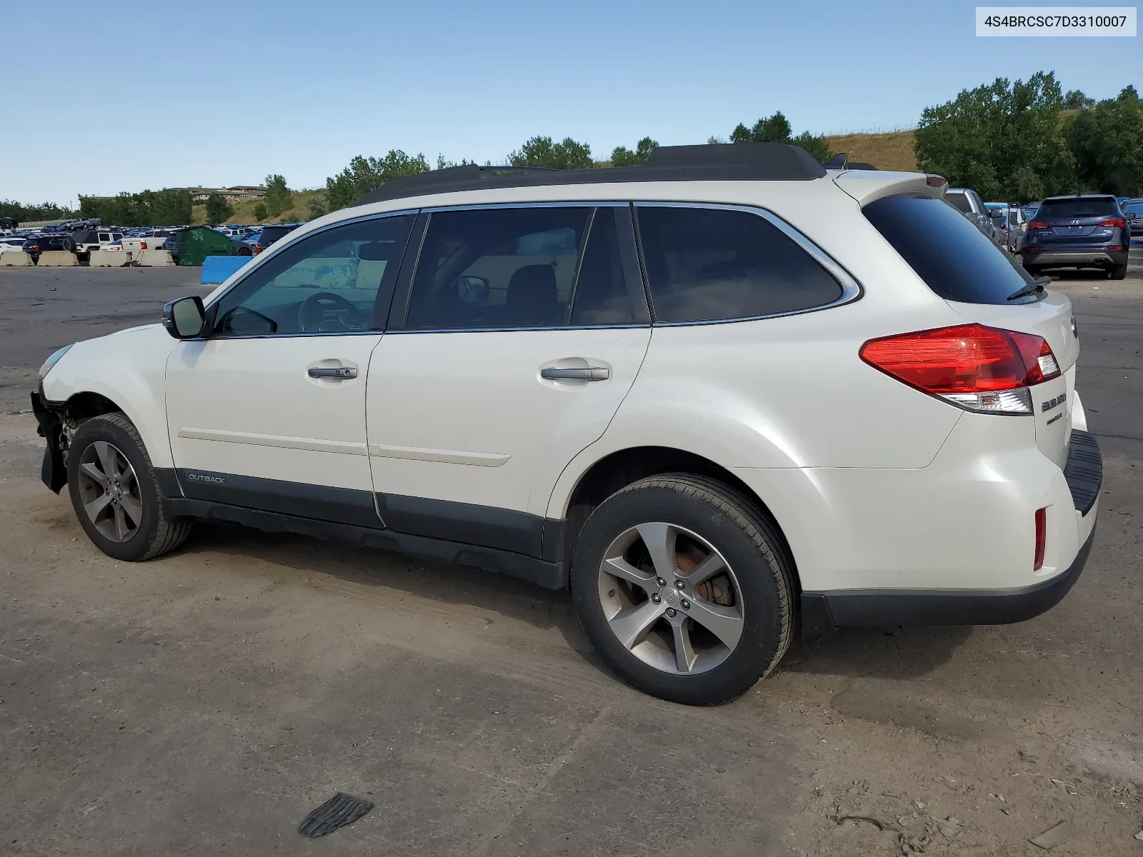 4S4BRCSC7D3310007 2013 Subaru Outback 2.5I Limited