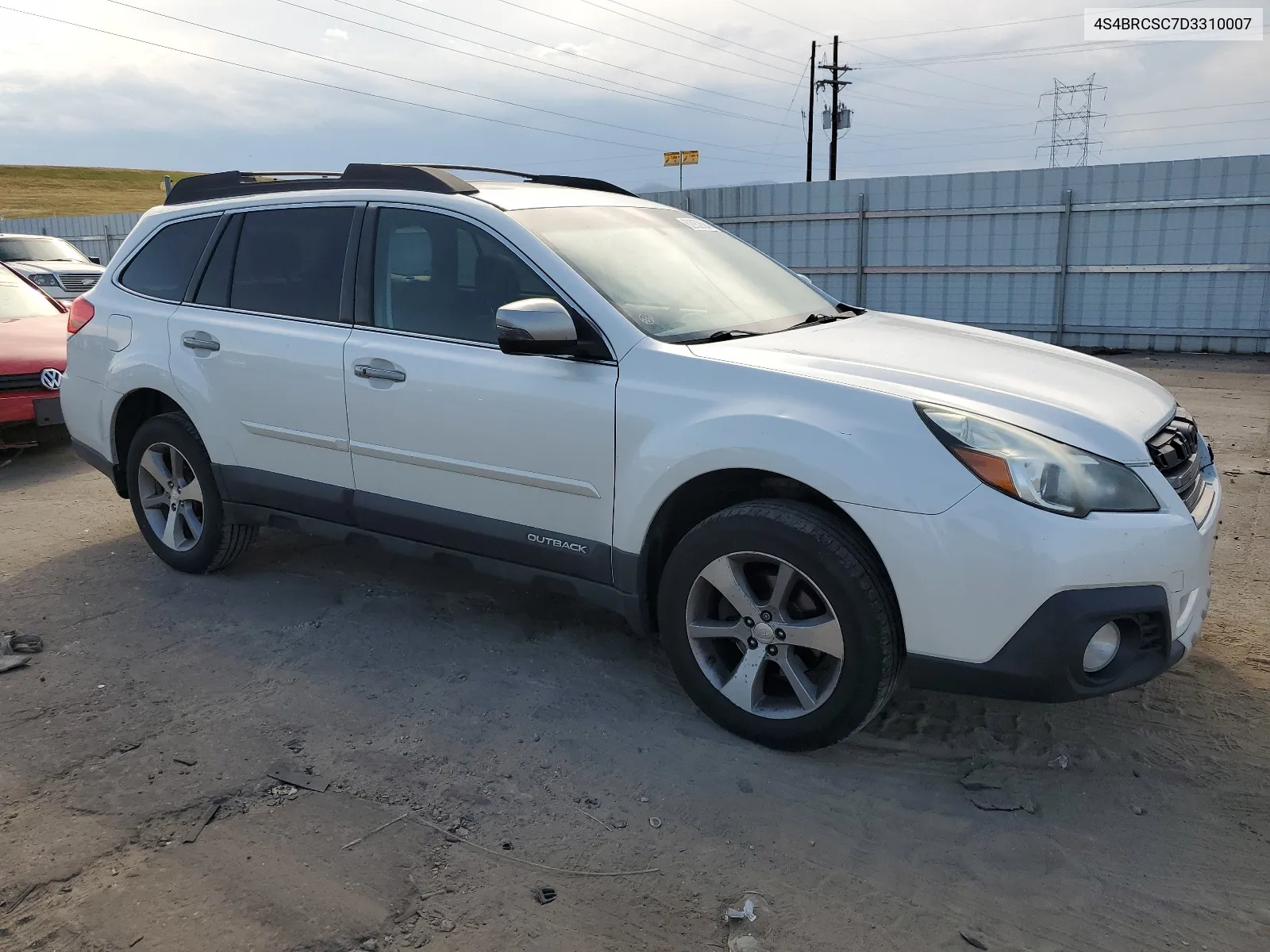 2013 Subaru Outback 2.5I Limited VIN: 4S4BRCSC7D3310007 Lot: 62952684