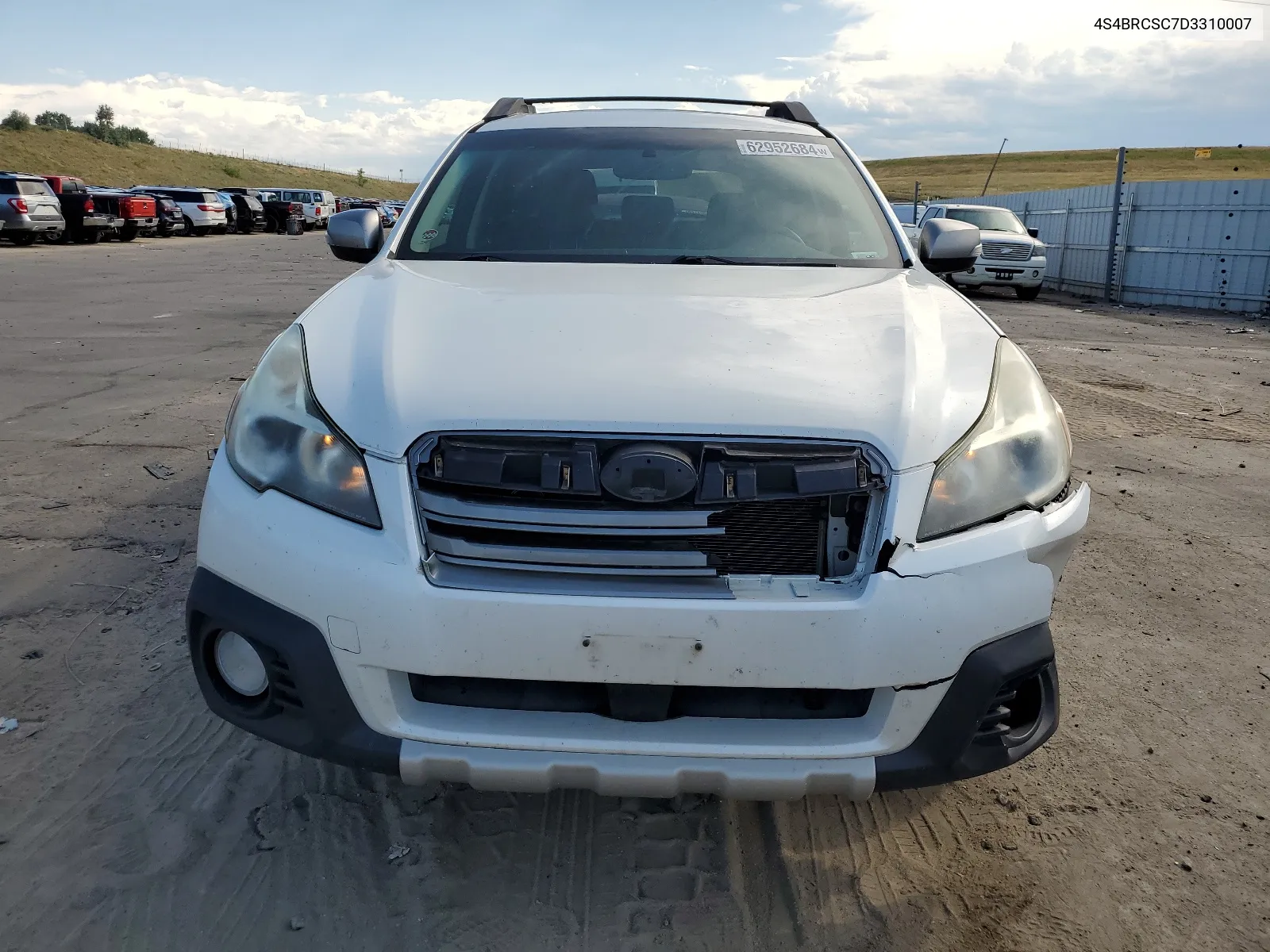 2013 Subaru Outback 2.5I Limited VIN: 4S4BRCSC7D3310007 Lot: 62952684